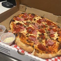 Louie's & Eric’s New York Pizzeria - Meat Lover Pizza