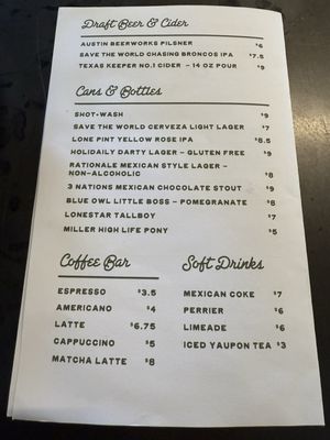 Menu photo 6 Astra Buda, TX