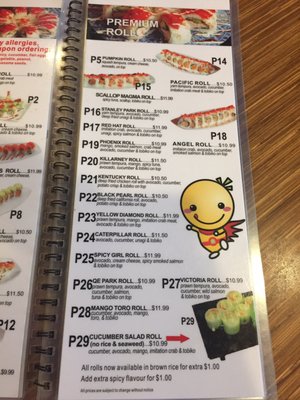 Menu photo 1 Ogenki Sushi Vancouver, BC Menu photo 1 Ogenki Sushi Vancouver, BC
