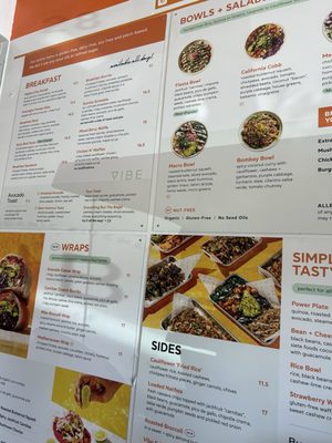 Menu photo 7 Vibe Organic Kitchen Newport Beach, CA Menu photo 7 Vibe Organic Kitchen Newport Beach, CA
