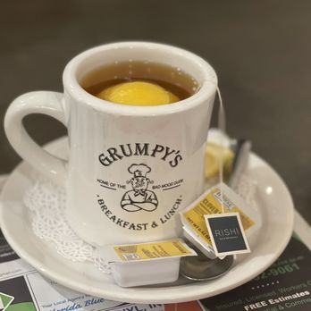 Grumpy's Restaurant - Nice hot tea - Breakfast & Brunch Near Me - Middleburg, Florida Grumpy's Restaurant - Nice hot tea - Breakfast & Brunch Near Me - Middleburg, Florida