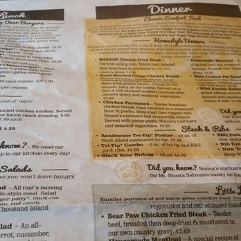Black Bear Diner - Grants Pass - Menu - American Near Me - Grants Pass, Oregon