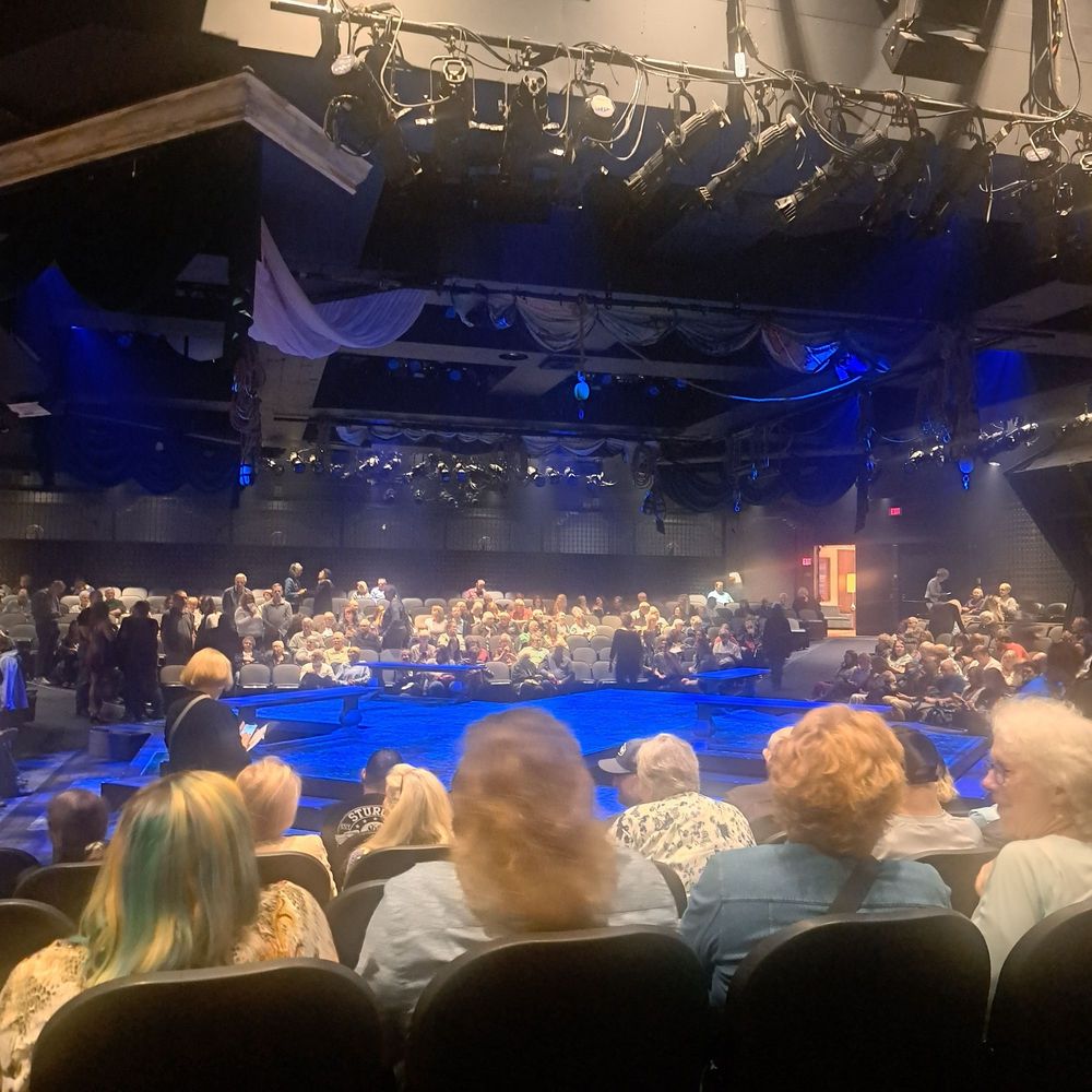 Unique theater with actors relating to the audience. Unique theater with actors relating to the audience.