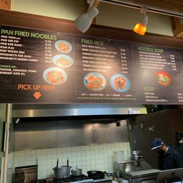 Menu : the lady is great! Excellent customer service
