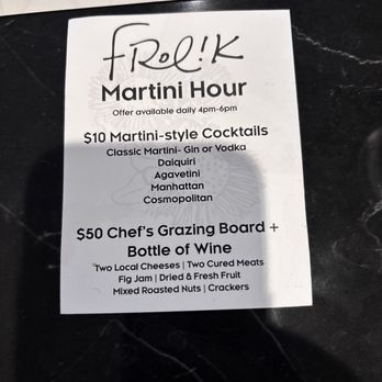 Frolik Kitchen + Cocktails - New American Near Me - Seattle, Washington