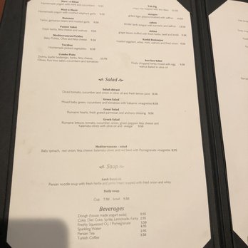 Alborz - Menu - Persian/Iranian Near Me - Berkeley, California
