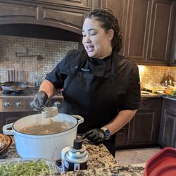 Pepper and Mint - The amazing owner and chef