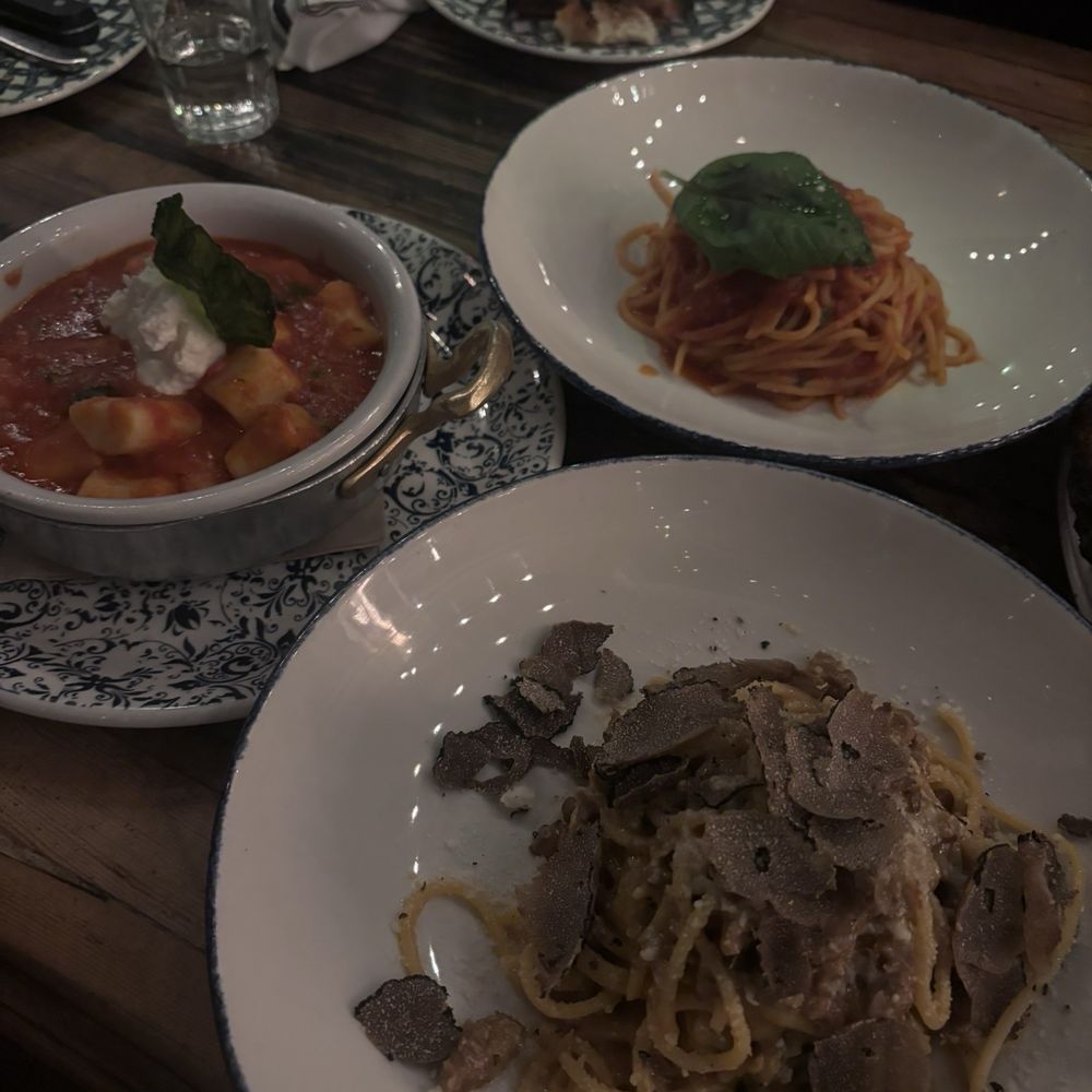 Terroni - Spaghetti ca' Pummarola Tonnarelli alla Norcina Gnocchi alla Simi - Italian Near Me - Los Angeles, California