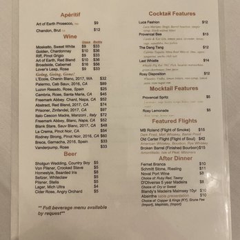 The Kentucky Castle - Drink menu - Hotels Near Me - Versailles, Kentucky The Kentucky Castle - Drink menu - Hotels Near Me - Versailles, Kentucky