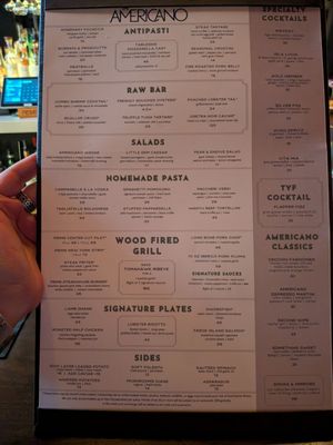 Menu photo 7 The Americano Restaurant Scottsdale, AZ Menu photo 7 The Americano Restaurant Scottsdale, AZ