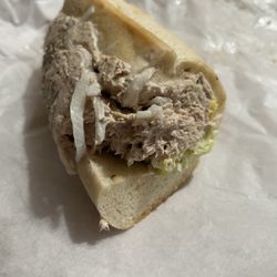 Sack O' Subs - Whipped Tuna half sub.