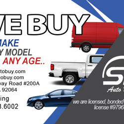 SD Auto Buy - call today 8585686002
