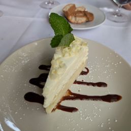 Lemoncello cake was light -- a perfect summer dessert