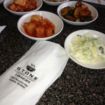 Stone Korean Restaurant - Side dishes - Korean Near Me - Redmond, Washington Stone Korean Restaurant - Side dishes - Korean Near Me - Redmond, Washington