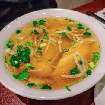 Pho Ngon - a bowl of soup with noodles and broccoli - Vietnamese Near Me - Montreal, Quebec