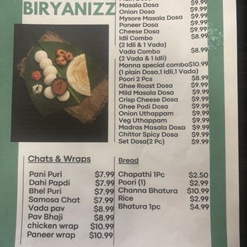 Manna Biryanizz - Indian Near Me - Tracy, California