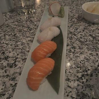 Sushi Den - Osaka Style Aburi King Salmon - Japanese Near Me - Denver, Colorado Sushi Den - Osaka Style Aburi King Salmon - Japanese Near Me - Denver, Colorado