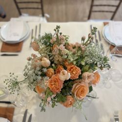 Trublooms - Sample centerpieces for NYC ballet at broadway rental showroom