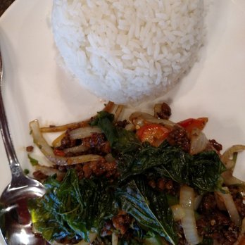 Thai Pin - Crispy Basil w/ Minced Beef - Thai Near Me - Lawrenceville, New Jersey
