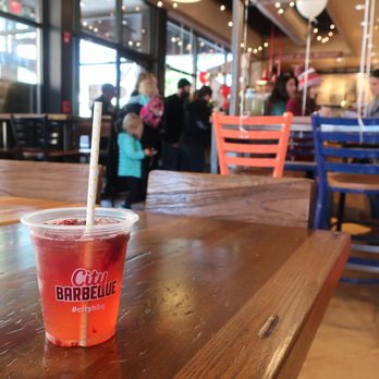City Barbeque - My delicious combo iced tea and lemonade. - Barbeque Near Me - Park Ridge, Illinois