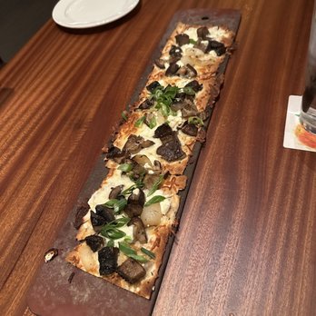 Seasons 52 - Roasted Mushroom Flatbread - New American Near Me - Plano, Texas Seasons 52 - Roasted Mushroom Flatbread - New American Near Me - Plano, Texas