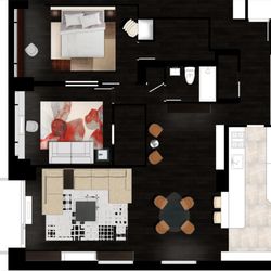 Roche Bobois - Our in house 3D design services