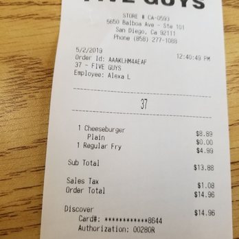 Five Guys - Burgers Near Me - San Diego, California Five Guys - Burgers Near Me - San Diego, California