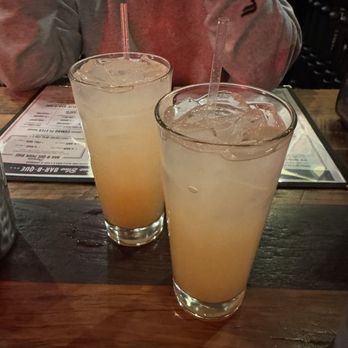 Dinosaur Bar-B-Que - Pickled Pear Mocktail with added vodka - Barbeque Near Me - Syracuse, New York