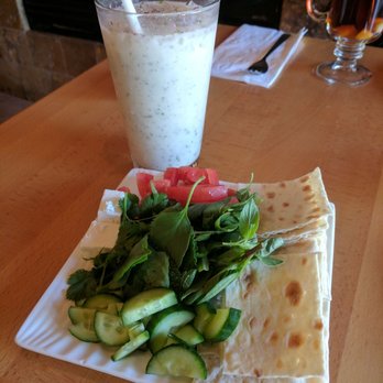 Lavash - Doogh with sides for main dish - Persian/Iranian Near Me - San Francisco, California
