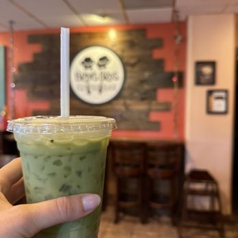 Brews Bros Coffee Bars - Iced Matcha latte with toasted marshmallow - Cafes Near Me - Spokane, Washington Brews Bros Coffee Bars - Iced Matcha latte with toasted marshmallow - Cafes Near Me - Spokane, Washington