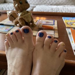 Perfectly splendid toes