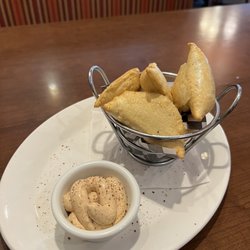 Swiss Chalet Rotisserie & Grill - Pierogi appetizer