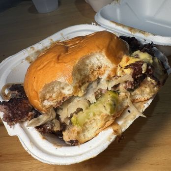 Cow & Cheese - DOC Burger with Pickles - Burgers Near Me - Maitland, Florida