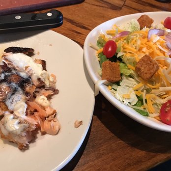 Outback Steakhouse - Salmon was delish Salad was fresh and crisp - Steakhouses Near Me - Cincinnati, Ohio Outback Steakhouse - Salmon was delish Salad was fresh and crisp - Steakhouses Near Me - Cincinnati, Ohio