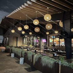 Outdoor seating area