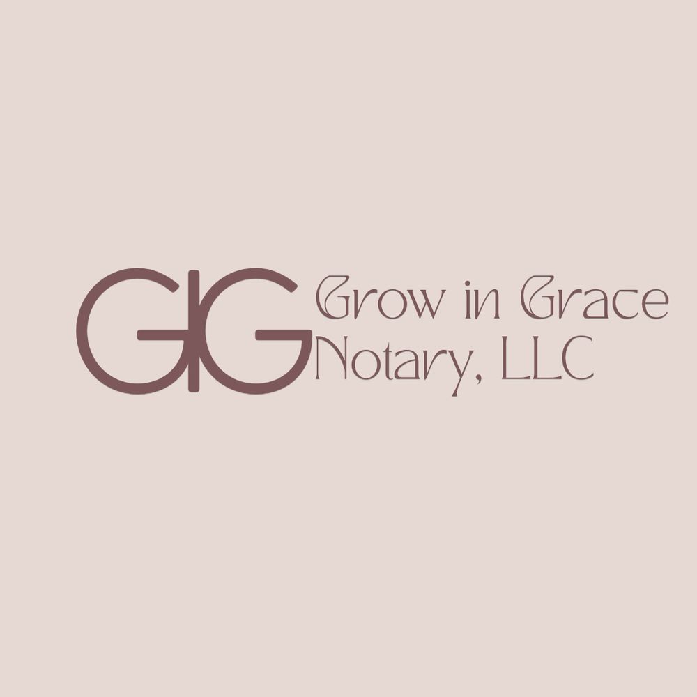 GROW IN GRACE NOTARY Updated July 2024 Request a Quote Marietta