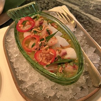 Crying Tiger - Hamachi Crudo - Thai Near Me - Chicago, Illinois Crying Tiger - Hamachi Crudo - Thai Near Me - Chicago, Illinois