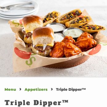 Chili's - Triple Dipper - American Near Me - Mount Vernon, Illinois