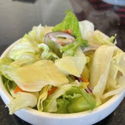 Thai House - Side salad that comes with the lunch special