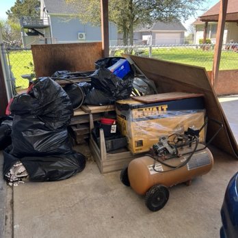 Abbott’s Haul Off & Transport - Before - Junk Removal & Hauling Near Me - Aubrey, Texas