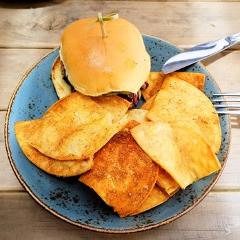 Heritage Beer - Chopped Brisket Sandwich with Chips. - Breweries Near Me - Oceanside, California Heritage Beer - Chopped Brisket Sandwich with Chips. - Breweries Near Me - Oceanside, California