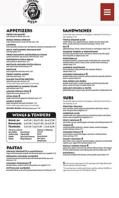 Menu photo 3 Cogans Pizza Ghent Norfolk, VA