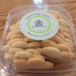 Lemon Crisp Cookies