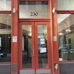 NYC Free Clinic - The entrance to the building.