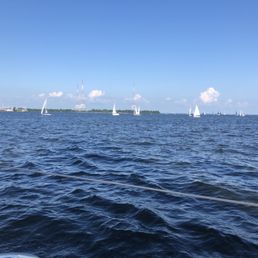 The view from the sailboat
