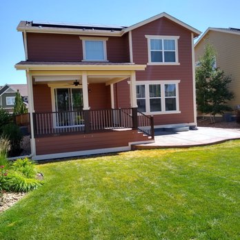 Accell Construction - This home had a few steps leading into the backyard. A new deck, patio cover and concrete patio were completed - General Contractors Near Me - Aurora, Colorado