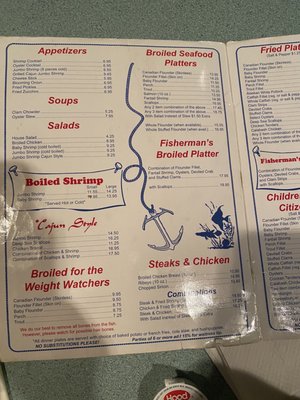 Menu photo 5 Fisherman's Feast Shelby, NC