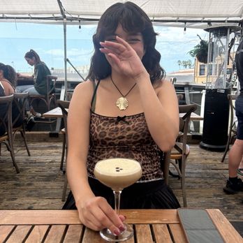 Bacari PDR - Enjoying her first drink purchased as a 21 y/o! Espresso martini! - Italian Near Me - Playa Del Rey, California Bacari PDR - Enjoying her first drink purchased as a 21 y/o! Espresso martini! - Italian Near Me - Playa Del Rey, California
