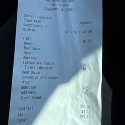 Receipt Receipt