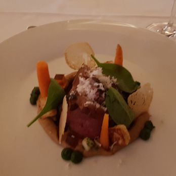 Restaurant Bauer - Roasted "Tafelspitz" of beef with spinach and horseradish.  2021 09 22. M1. - French Near Me - Vienna, 9